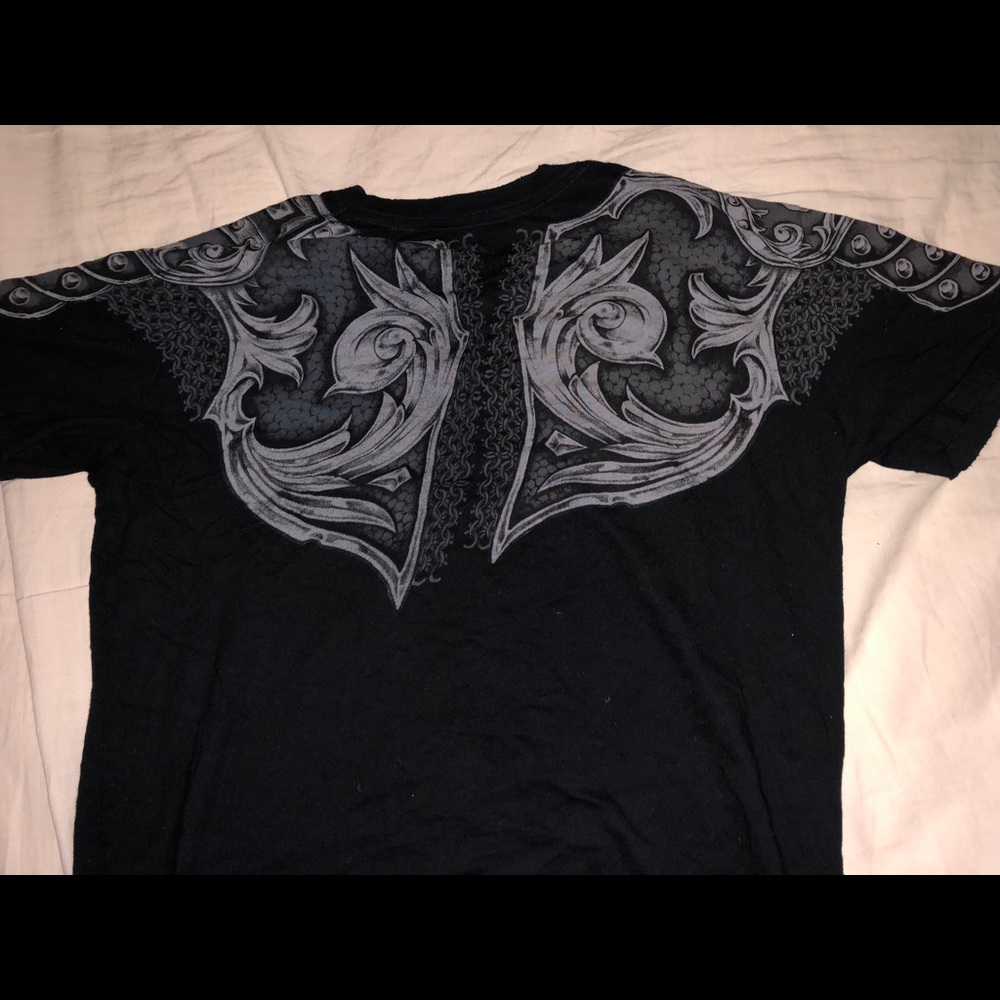 Black Affliction Gladiator Shirt - image 7